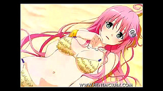 Cute Anime Babe Teases with Steaming Fanservice Irresistible allure