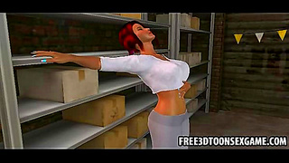Two Busty Goddesses Ignite Wild Passion in Steamy Garage threesomeFantasy
