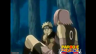 Sakura Mounts Narutos Throbbing Shaft in Steaming Shippuden Tryst