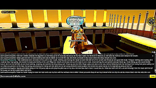 IMVU Beauty Ravaged by Dual Lovers in Fiery 3D Hentai Encounter