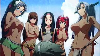 Samurai Heart Melts in Blushing Submission - Hyakka Ryoran Desires Unleashed