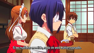 Chuunibyou Couple Sparks Hot Passion in Sensual Anime Tryst