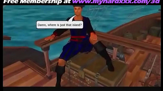 Sailor Senshi Seduces First Mate in Steamy Hentai Pirate Encounter