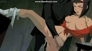 Lone Gamer Seduced by Busty Hentai Babe in Fiery Bedroom Encounter
