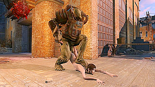 Cute Lil Hentai Babe Gets Pounded by Massive Fallout Dick