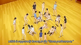 Schoolgirls Drama Club Turns Gym into Wild Hentai Pleasure Party