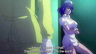 Curvy Nurse Collects Cum with Seductive Foot Job in Steamy Hentai Clinic