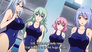Luscious Bikini Babes Frozen in Time Seduced at School – First Times Explored