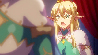 Busty Elf Queen Stepsister Enchants Lover in Hypnotic Hentai Encounter