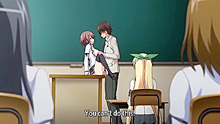Naive Student Seduces Knocked-Up Classmate in Hypnotic School Fantasy