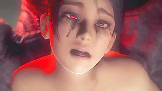 Busty Demoness Taken Hard in Steamy Anal Dominance Fantasy Scene