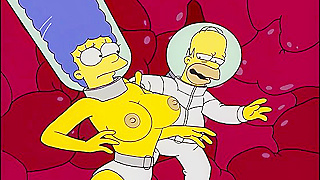 Marge Homers Hot Submerged Tryst in Springfield Seas – Simpsons Smut