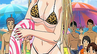 Voluptuous Blonde Gets Wild Summer Fuck on Crowded Beach