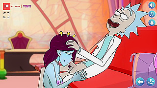 Rick Sanchezs Wild Hentai Escapade – steamy Animated Encounter
