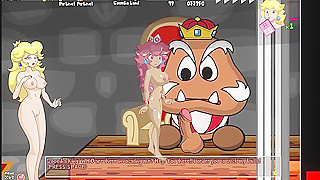 Princess Peach Tempts Marios Foes with Sultry Charm in Forbidden Tryst