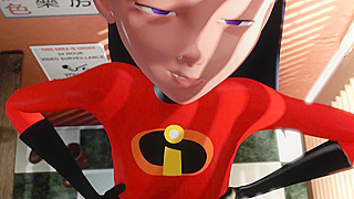 Elastigirl Violets Secret Futanari Tryst in Steamy Changing Room Hideaway