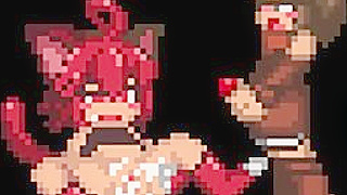 Titty Fuck Explosion in Pixel Art Glory – Retro Hentai Delight