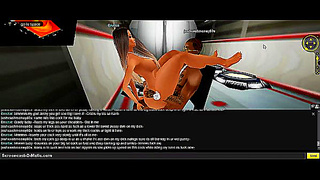 IMVU Beauties Collide in Steaming 3D Alien Rendezvous Gone Wild