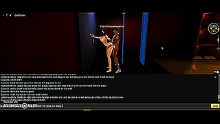 Steamy Shower Solace: Busty 3D Babe Enjoys Sultry Self-Love Fantasies