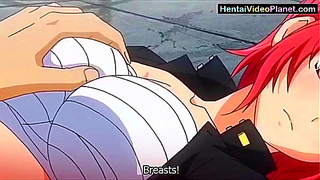 Curvy Anime Beauty Tempts Aliens in Sensual Cosplay Fantasies