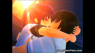 Tiny Twins Share First Threesome Creampie Fun in Animated Fantasy World
