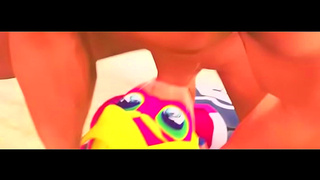 Fiery 3D Hentai Rendezvous Ignites Forbidden Desires in Virtual Realm