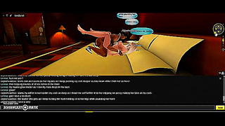 Lvana Seduces Her Lover in Steaming 3D Anime Tryst – Sultry IMVU Nights