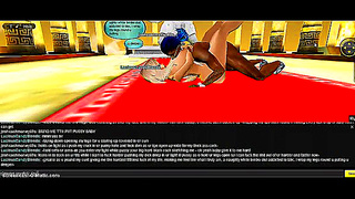 Blonde Beauty Dominates in Hot 3D Anime Erotica Extravaganza