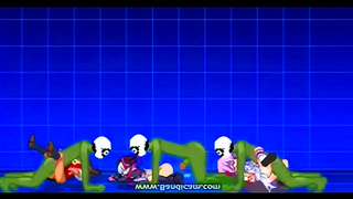 Mugen Rides Kuromaru in Frenzied Hentai Lust Fest