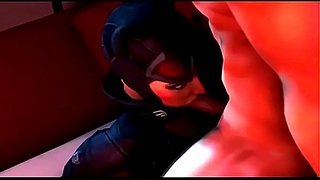 Luscious 3D Kunoichi Rides Huge Dick Wildly in Hot Ninja Fantasy