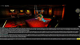 Triplet Thrills in Violet Haze: Animated Beauty Rules Fantasies Like IMVU Dreams