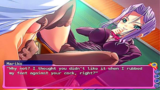 Naughty Student Seduces Magical Sensei in Steamy Hentai Classroom Showdown