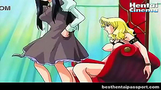 Yuri Lovers Ignite Passion in Sultry Anime Bedroom Embrace