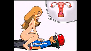Cute Pokmon Babe Enjoys Steaming Hot Cartoon Romance Adventure