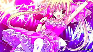 Voluptuous Hentai Beauty Drenched by Steamy Cartoon Encounter