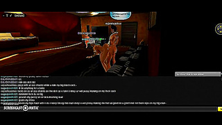 IMVU Cuties Lost in Sugary 3D Passion Under Neon Sheets