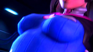 D.Vas Hot Solo Adventure Ignites in Busty Overwatch Hentai Delight