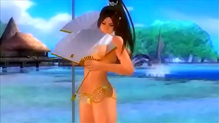 Mai Shiranuis Hot Shower Temptation in or Alive XTREME 3