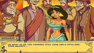 Jasmine Takes Control in Sensual Harem Pleasure Chamber Fantasy
