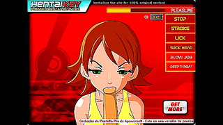 Young Hottie Perfects Oral Pleasure in Sultry Anime Tryst