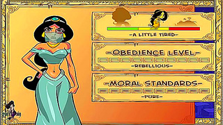 Jasmine Ignites Wild Passion with Powerful Genie in Hot Arabian Nights Tryst