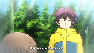 Voluptuous Anime Vixen Rides Wild in Sultry Kekkai Senzan Encounter – Full Spanish Sub