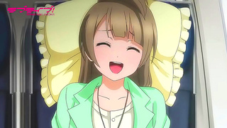 Anime Goddess Overwhelmed by Pleasure in Hot Virtual Romance Scene