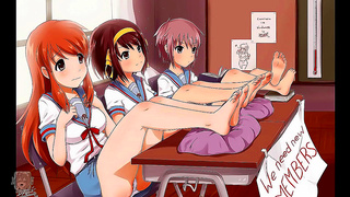 Alluring Anime Vixen Teases with Steamy Feet in Forbidden Pleasure Game