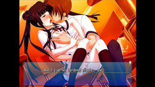 Teen Tempts Curvy Classmate with Juicy Kiss in Hot School Fantasy