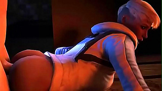 Curvy 3D Goddess Ravaged in Hot Animated Hentai Action