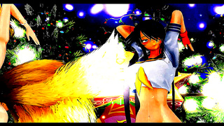 Alluring Semi-Nude Anime Beauties Ignite Steamy MMD Dance Fantasy