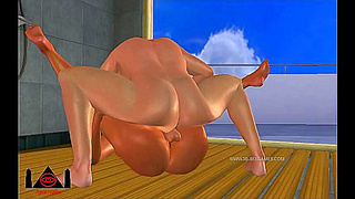 Julia Takes On Twin Lovers in Steamy 3D Hentai Encounter