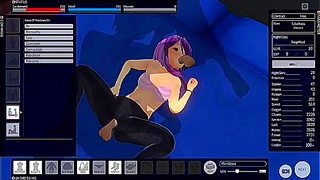 Moonlit Maid Temptation: Dual Seduction Steamy Hentai Escapade