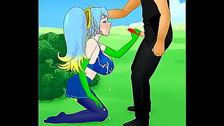 Sona Tempts Lonely Gamer with LushCurves in Hot League Rendezvous